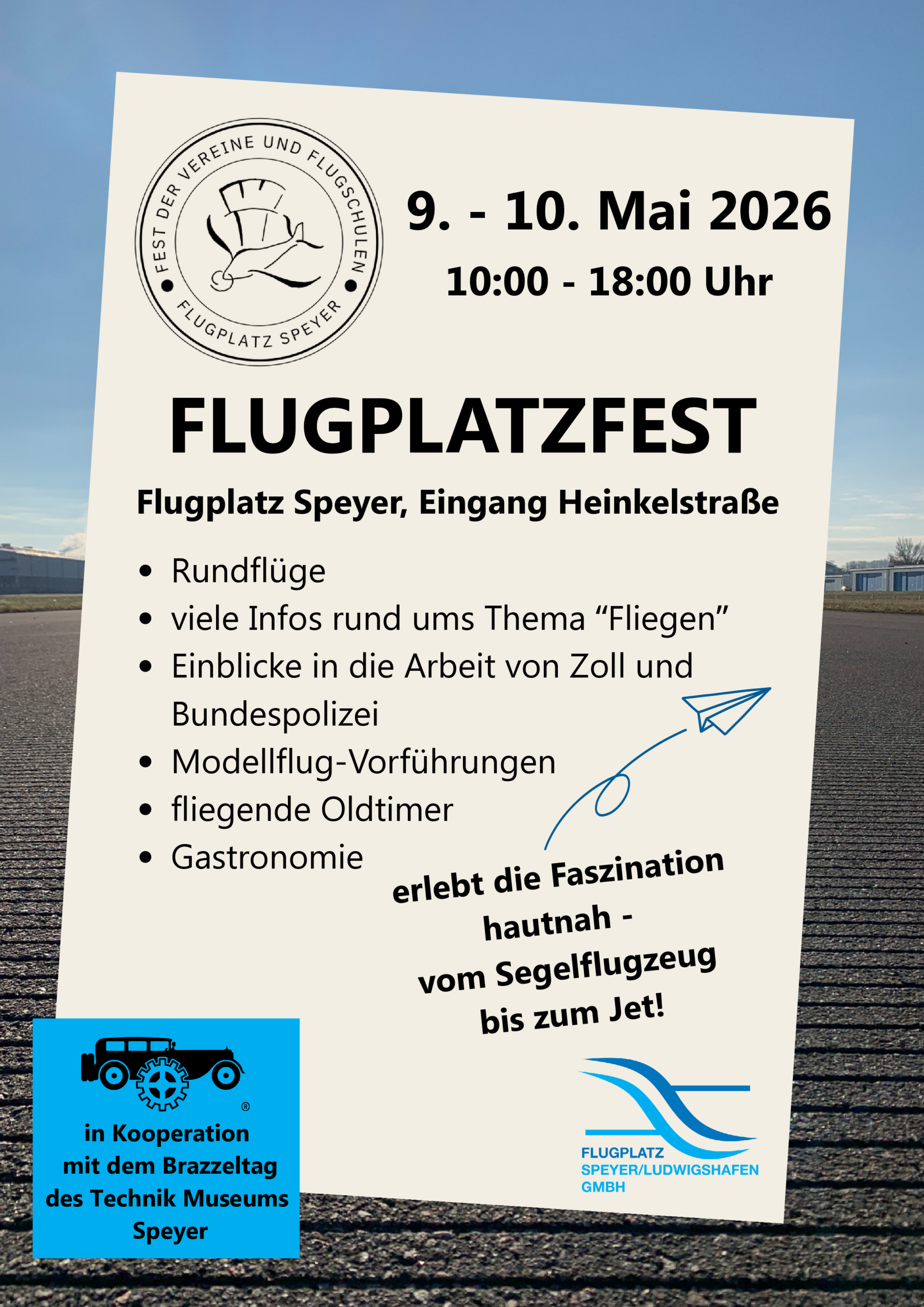 Plakat, Flugplatzfest